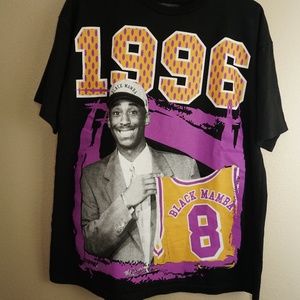 Kobe Bryant Lakers Draft 1996 Shirt Mens M